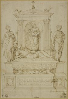 Project for a Tomb, 1537/43. Creator: Giulio Campi