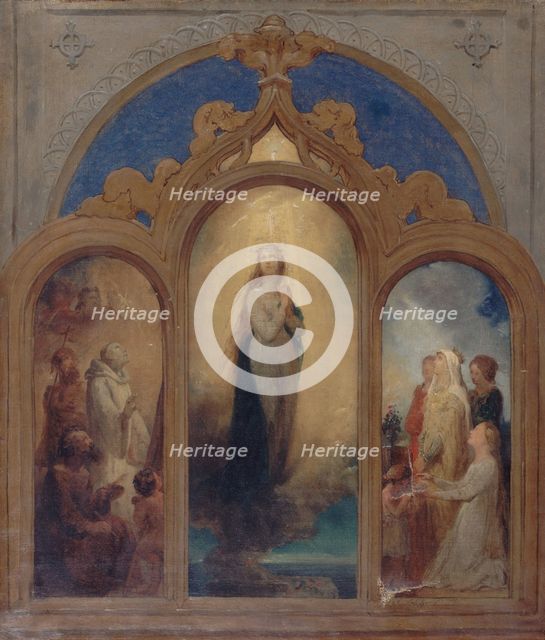 Project for a triptych. Creator: Ary Scheffer.