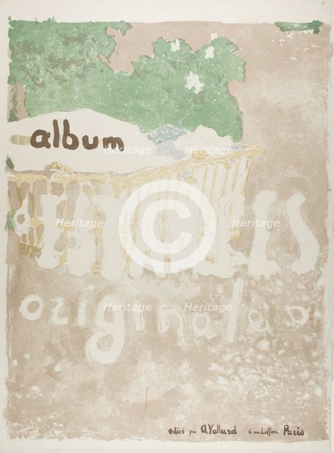 Project for a Cover of a Printed Portfolio, c. 1899. Creator: Edouard Vuillard.