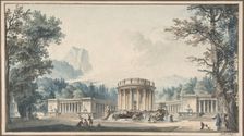 Project for a Fête Decor, n.d.. Creator: Louis Pierre Baltard