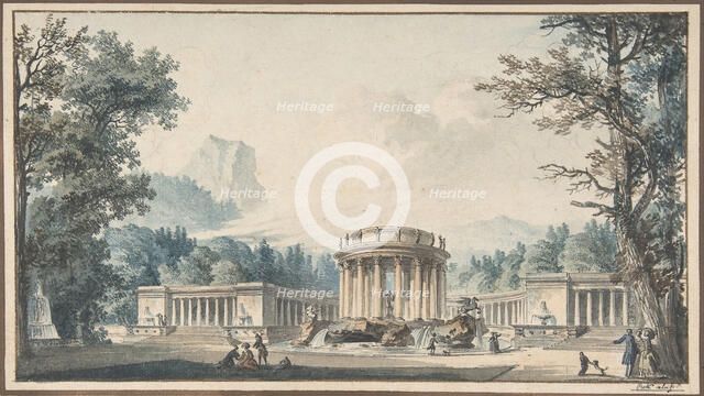 Project for a Fête Decor, n.d.. Creator: Louis Pierre Baltard.