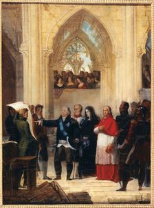 Project for a monument to the glory of the Duke of Berry, presented to Louis XVIII and..., circa 182 Creator: Unknown