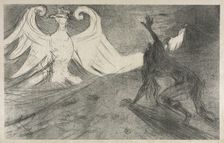 Project for Frontispiece to: Au pied du Sinaï, 1898. Creator: Henri de Toulouse-Lautrec (French, 1864-1901)