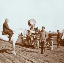 Projector, Chalons, northern France, c1914-c1918