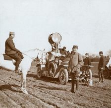 Projector, Chalons, northern France, c1914-c1918