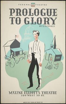 Prologue to Glory 1, New York, 1938. Creator: Unknown