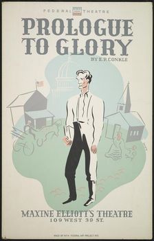 Prologue to Glory 2, New York, 1938. Creator: Unknown