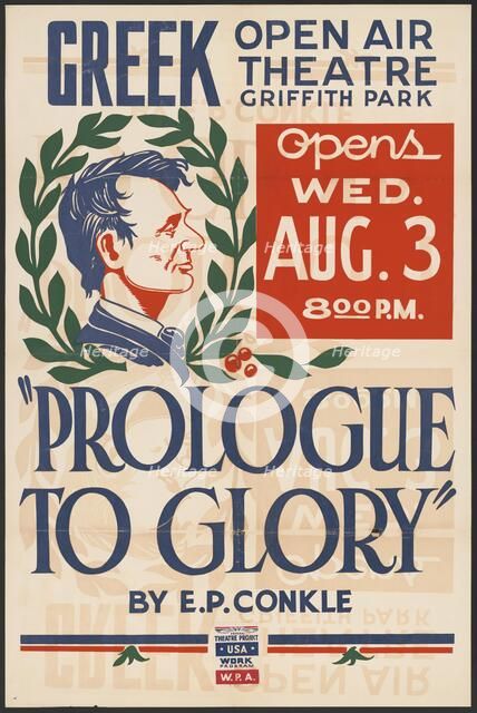 Prologue to Glory, Los Angeles, [193-]. Creator: Unknown.