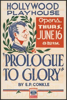 Prologue to Glory, Los Angeles, 1938. Creator: Unknown