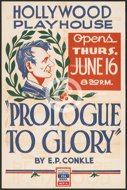 Prologue to Glory, Los Angeles, 1938. Creator: Unknown.