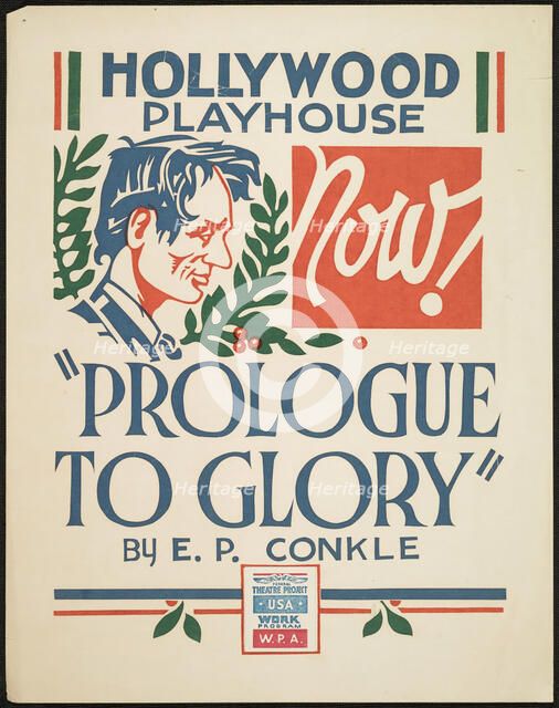 Prologue to Glory, Los Angeles, 1938. Creator: Unknown.
