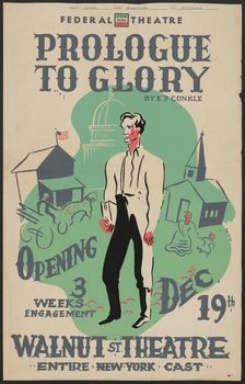Prologue to Glory, Philadelphia, 1939. Creator: Unknown