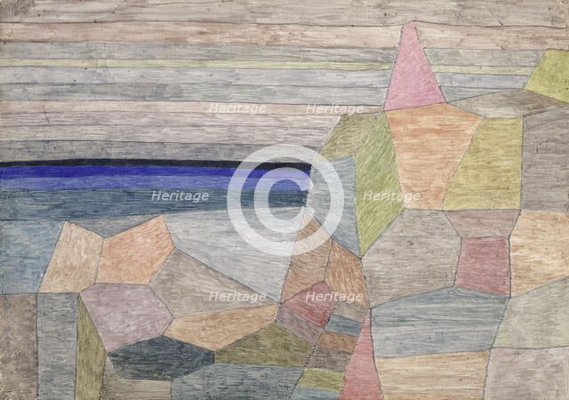 Promontorio Ph., 1933. Creator: Klee, Paul (1879-1940).