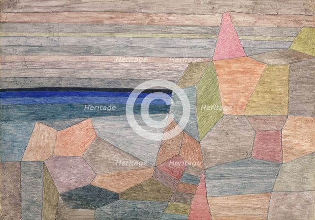 Promontorio Ph., 1933. Creator: Paul Klee.