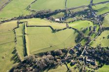 Promontory fort on Barrow Hill, Somerset, 2019. Creator: Damian Grady