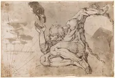 Prometheus, 1771. Creator: Füssli (Fuseli), Johann Heinrich (1741-1825)