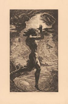 Prometheus, 1907. Creator: Jean Delville