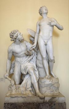 Prometheus and the First Man late 18th century. Artist: Pietro Stagi