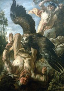 Prometheus Bound c1640. Artist: Jacob Jordaens