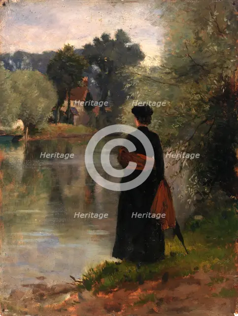 Promenade, n.d. Creator: Eliphalet Frazer Andrews.