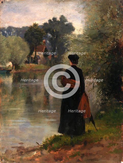 Promenade, n.d. Creator: Eliphalet Frazer Andrews.