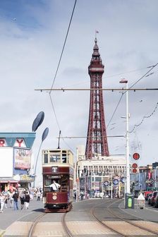 Promenade, Blackpool, Lancashire, 2017. Creator: Alun Bull