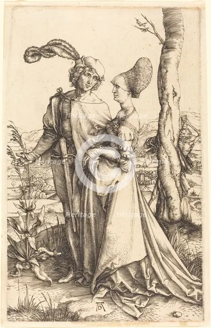 Promenade, c. 1497. Creator: Albrecht Durer.