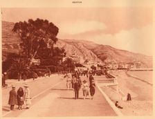 Promenade du Midi, Menton 1930. Creator: Unknown