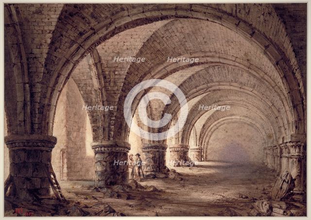 Promptuarium, Chester Cathedral. Artist: Edward Arthur Heffer