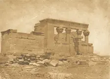 Pronaos du Temple de Déboude (Parembole), April 10, 1850. Creator: Maxime du Camp