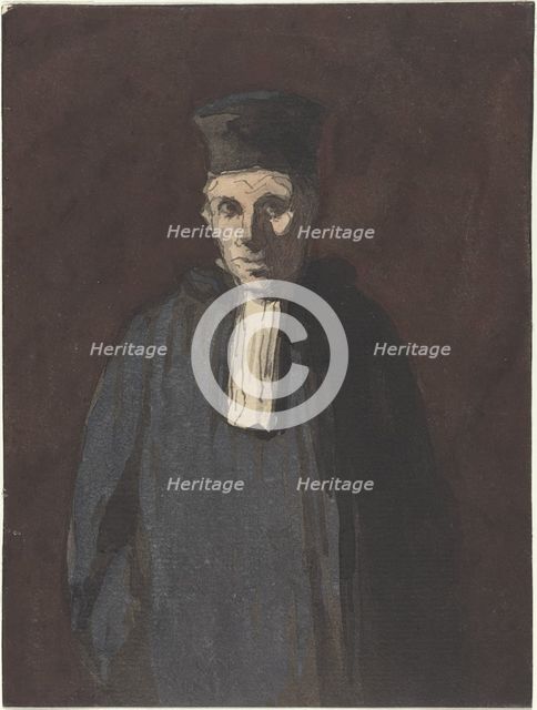 Prosecutor. Creator: Honore Daumier.