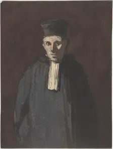 Prosecutor. Creator: Honore Daumier