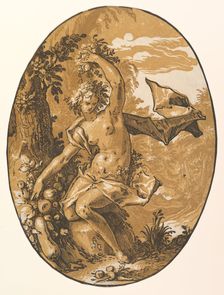 Proserpina, 1594. Creator: Hendrik Goltzius