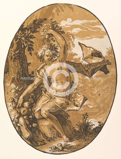 Proserpina, 1594. Creator: Hendrik Goltzius.