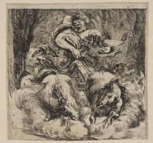 Proserpina, from Game of Mythology (Jeu de la Mythologie), 1644. Creator: Stefano della Bella
