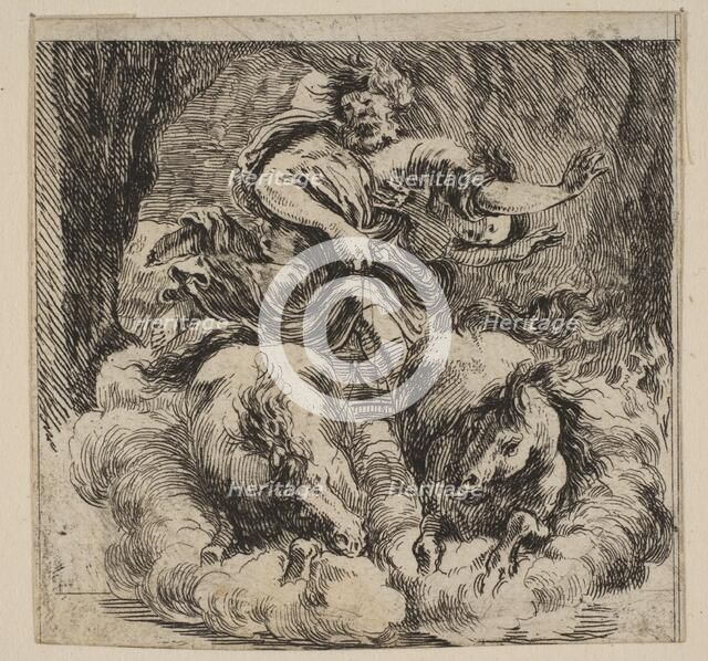 Proserpina, from 'Game of Mythology' (Jeu de la Mythologie), 1644. Creator: Stefano della Bella.