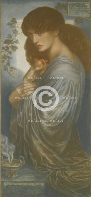 Proserpine. Artist: Rossetti, Dante Gabriel (1828-1882)