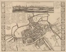Prospect of Oxford. Creator: Wenceslaus Hollar