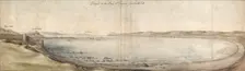 Prospect of the Bay of Tangier from the south-east, mid 17th century. Artist: Wenceslaus Hollar