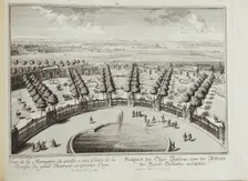Prospect of the Zoo, 1731. Creator: Kleiner; Salomon (1700-1761)