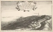 Prospect of ye North side of Tangier regarding the mayne Sea from the hill as you come ..., by 1673. Creator: Wenceslaus Hollar