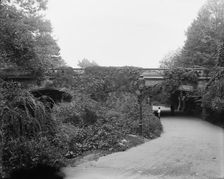 Prospect Park, Brooklyn, the bridge, ca 1900. Creator: Unknown