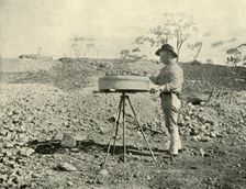 Prospecting a Lease 1901. Creator: Unknown