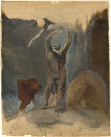 Prospero, Miranda, Caliban and Ariel, 1800/05. Creator: Henry Fuseli