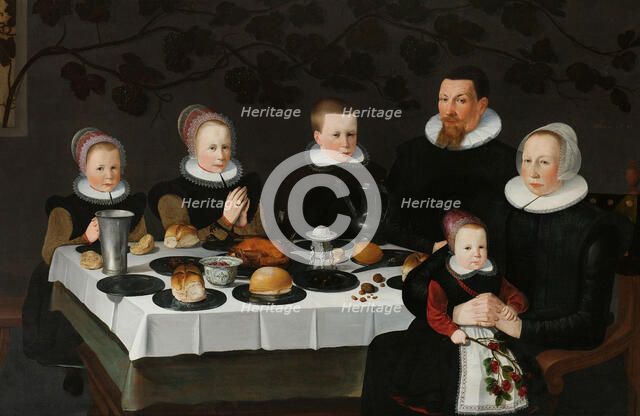 Prosperous Calvinist Family, 1627. Creator: Anon.