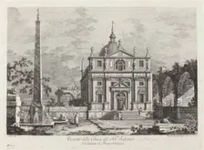 Prospetto della Chiesa del SS. Salvatore, 1742. Creator: Fabio Berardi