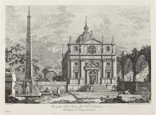 Prospetto della Chiesa del SS. Salvatore, 1742. Creator: Fabio Berardi