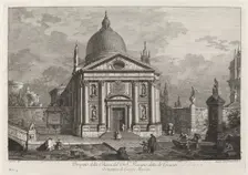 Prospetto della Chiesa del SS. Rosario detta de Gesuati, 1742. Creator: Joseph Wagner
