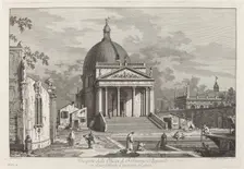 Prospetto della Chiesa di S. Simeone Appostolo, 1742. Creator: Joseph Wagner