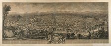 Prospetto dell'Alma Città di Roma visto dal Monte Gianciolo, Between 1745 and 1765. Creator: Vasi, Giuseppe (1710-1782)